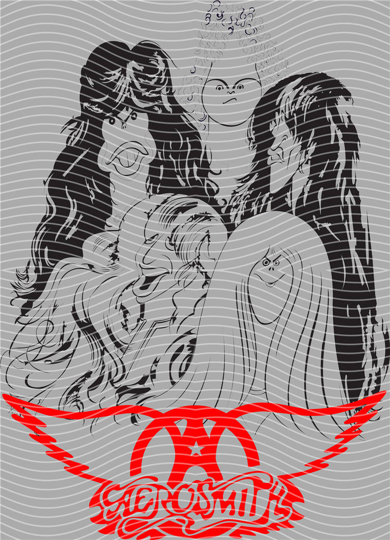 Metal band half-tone-MB 352